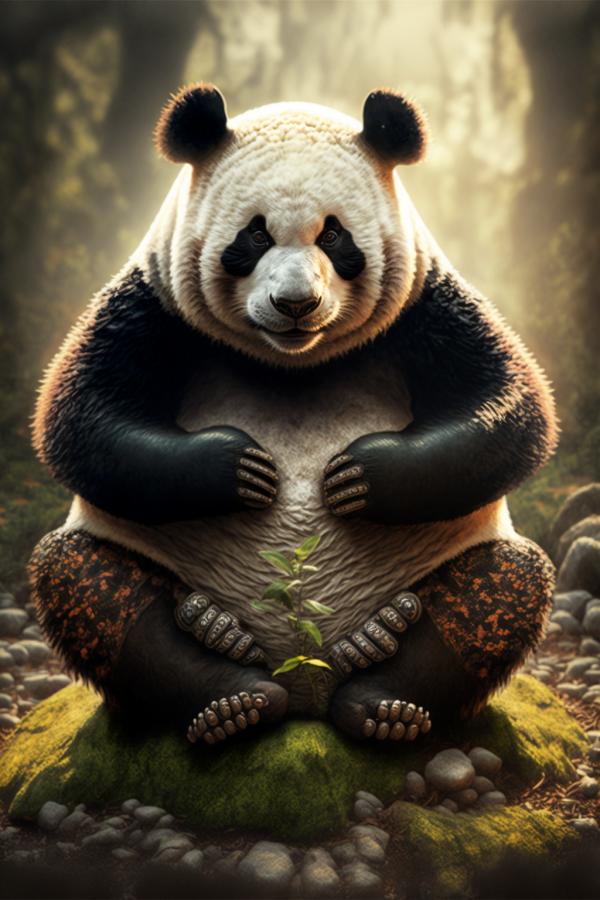 Tableau Panda Yoga