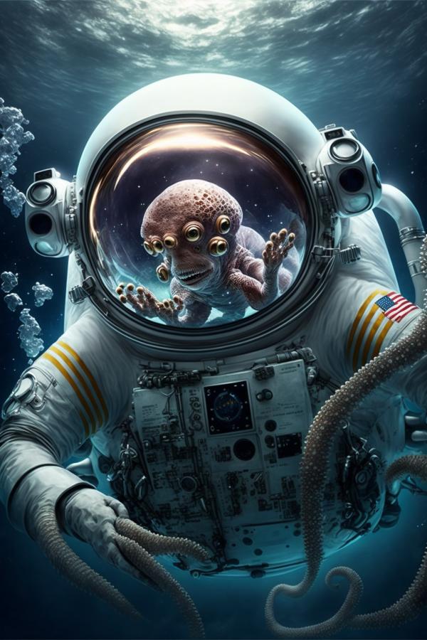Picture of Octopus Astronaut
