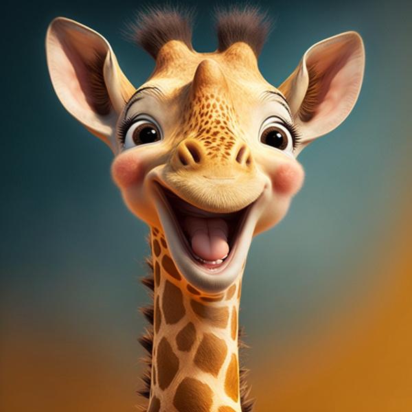 Picture of Giraffe Baby