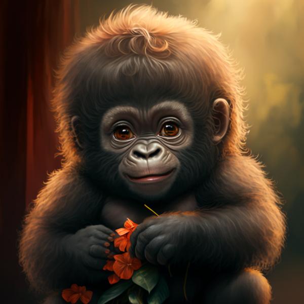 Picture of Gorilla Baby