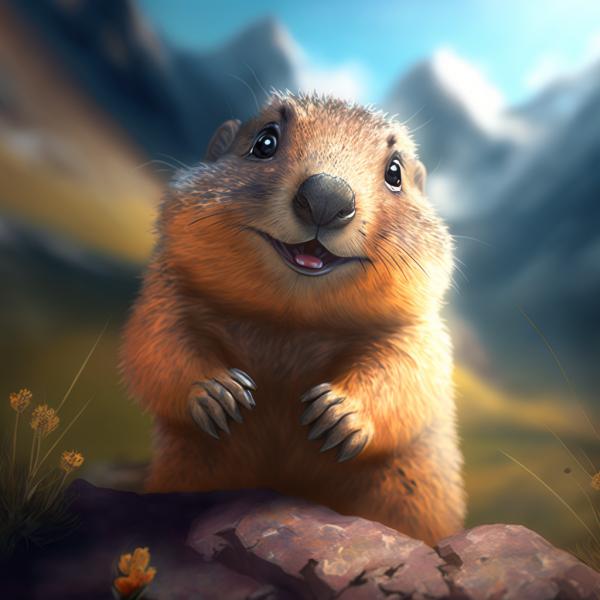 Picture of Marmot Baby