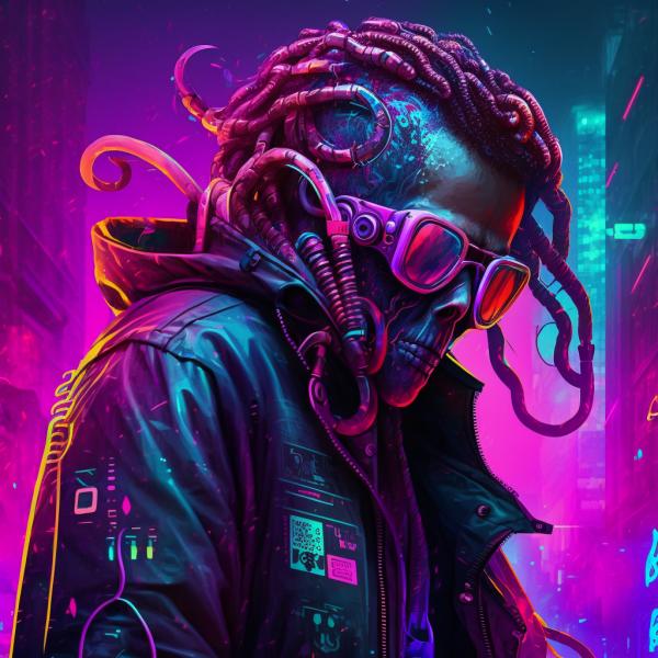 Picture of Octopus Synthwave