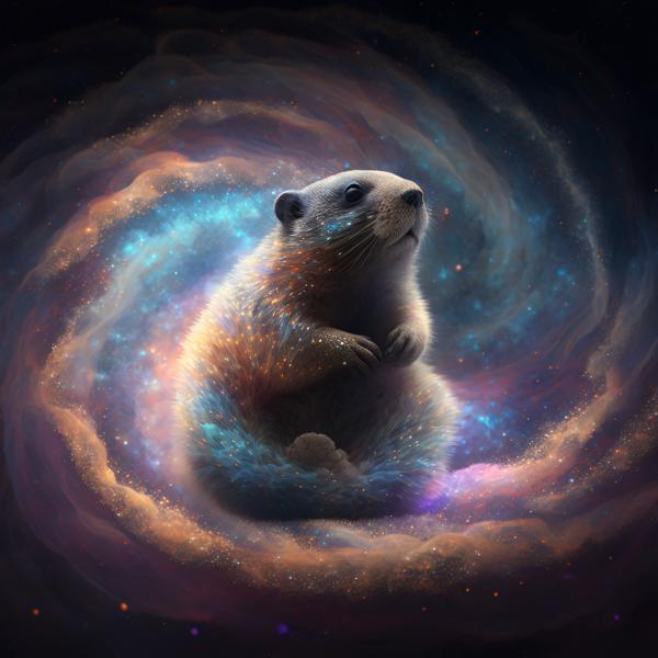 Tableau Marmotte Galaxie
