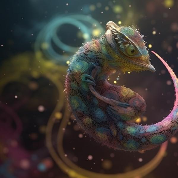 Picture of Cameleon Galaxy