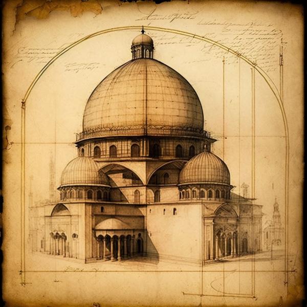 Tableau Mosquée Léonard De Vinci