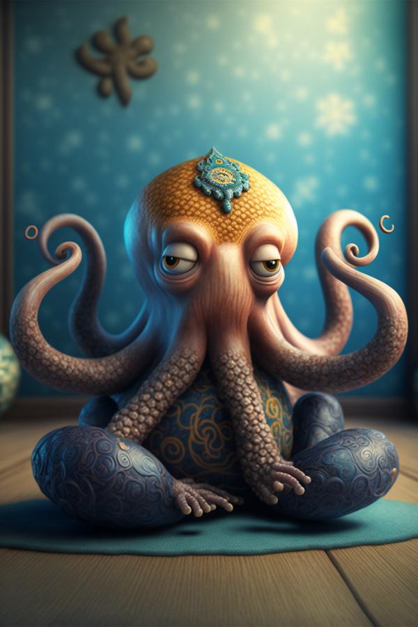 Picture of Octopus Yoga