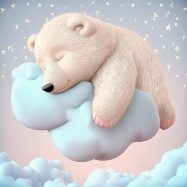 Picture of Bear Sleeping