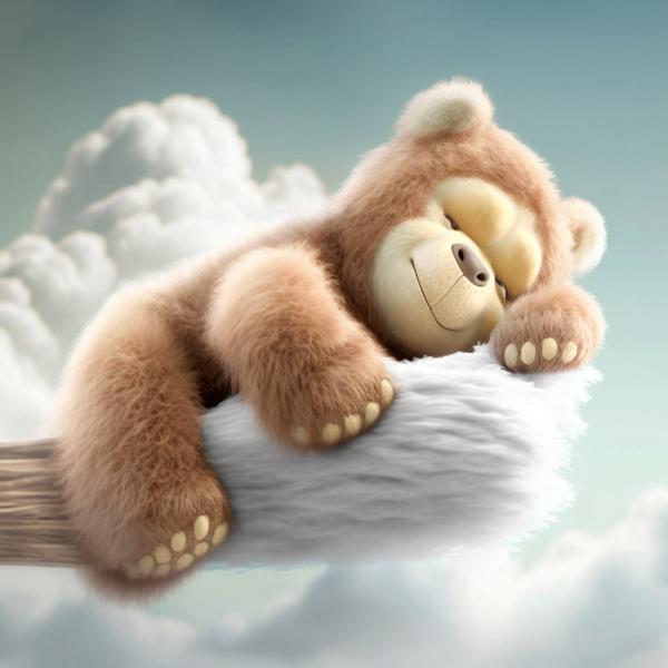 Picture of Orangutan Sleeping
