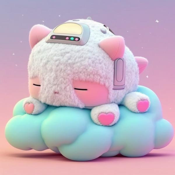 Picture of Robot Sleeping