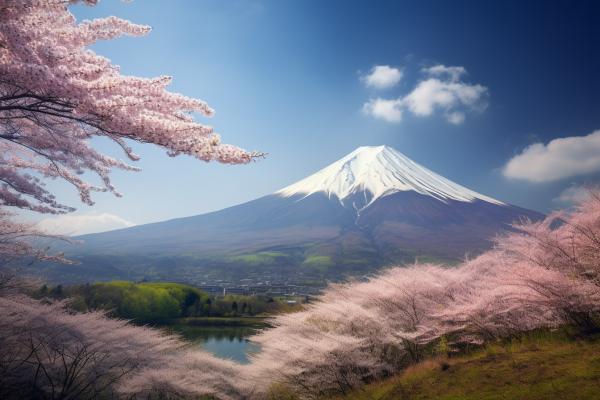 Picture of Mont fuji Spring
