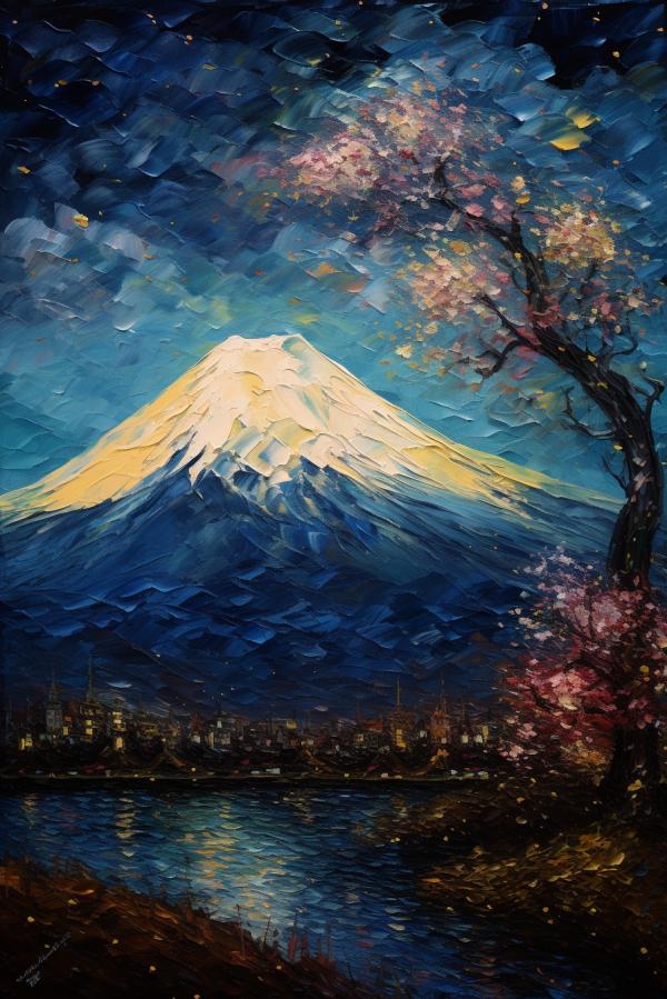 Picture of Mont fuji Mystical